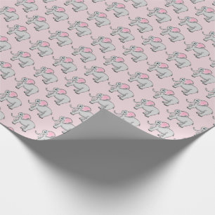Elephants Wrapping Paper