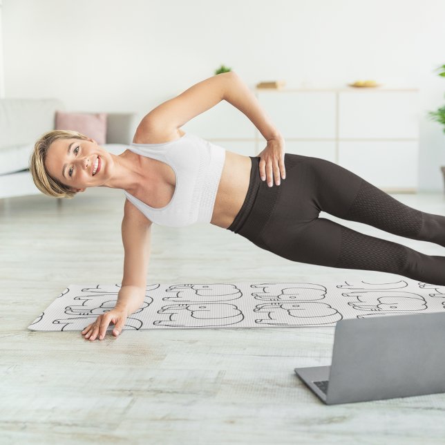 elephants yoga mat (Creator Uploaded)