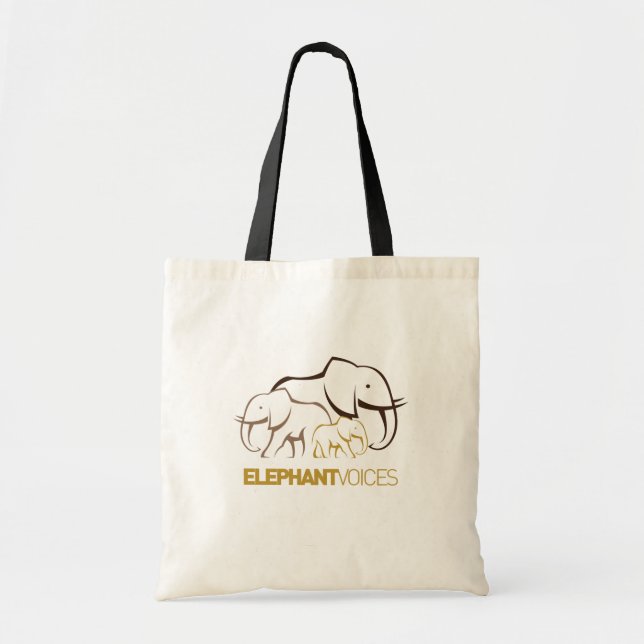 ElephantVoices Logo Tote (Front)