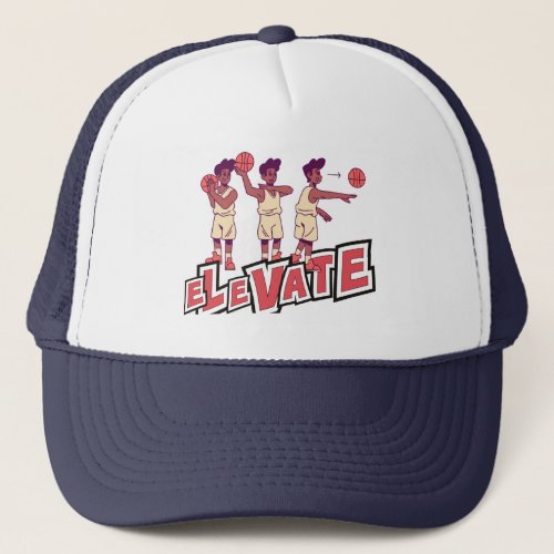 Elevate Basketball Trucker Hat