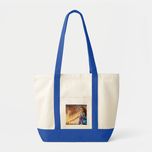 Elevate Everyday Chic: Exclusive Tote Bag Collecti (Front)