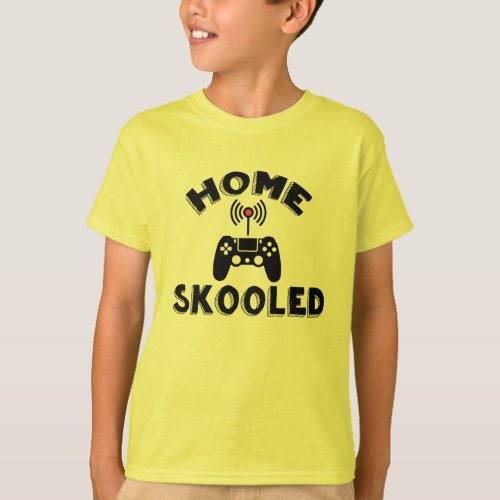 Elevate Gamer Spirit with Exclusive Home Schooled T_Shirt