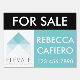 Elevate Homes Realty customizable sign