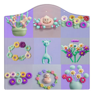 Elevate the Entryway with Our Unique Nursery & Kid Door Sign