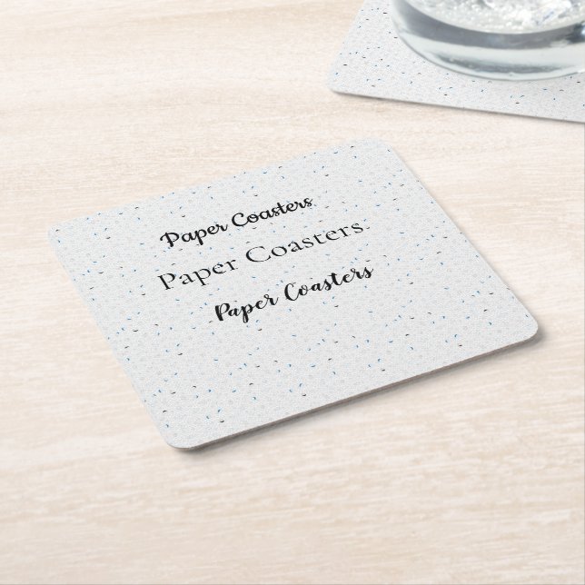 Elevate Your Brand with High-Quality Paper Coaster (Angled)