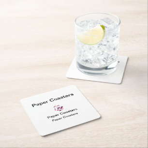 Elevate Your Brand with High-Quality Paper Coaster