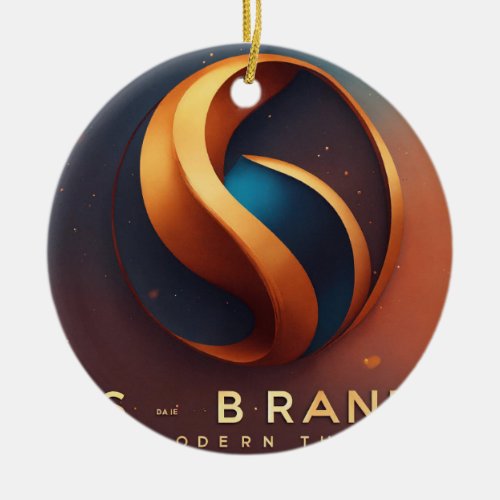 Elevate your brand with our sleek and sophisticate ceramic ornament