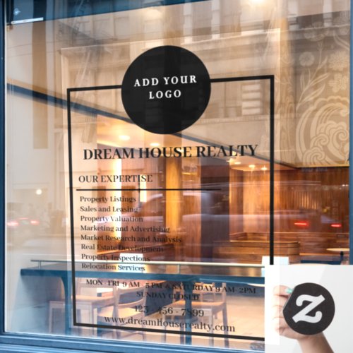 Elevate Your Brand With Real Estate Window Decals