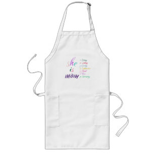 Elevate Your Cooking with Our 'Mom' Apron! Long Apron