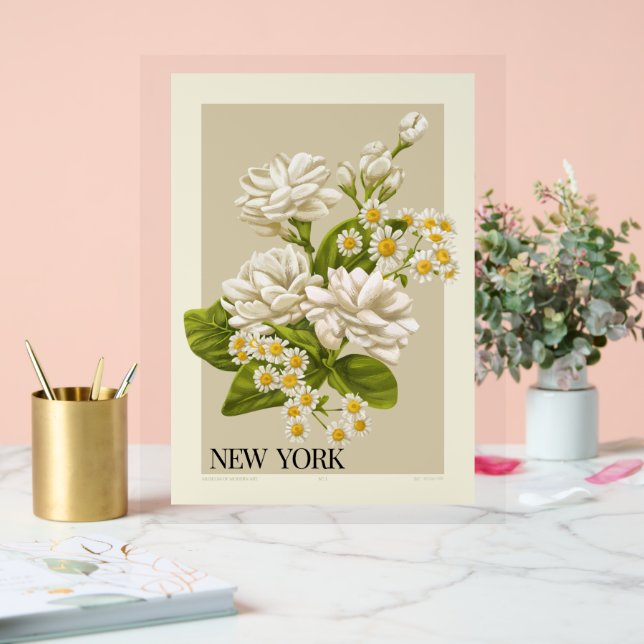 Elevate Your Décor with Flowers NEW YORK POSTER (Wedding)