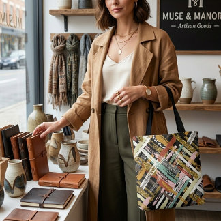 Elevate Your Everyday Style with Artistic Modern  Tote Bag