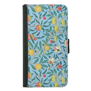Elevate Your Everyday: William Morris's Four Fruit Samsung Galaxy S5 Wallet Case