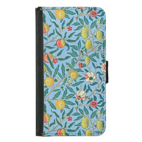 Elevate Your Everyday William Morriss Four Fruit Samsung Galaxy S5 Wallet Case