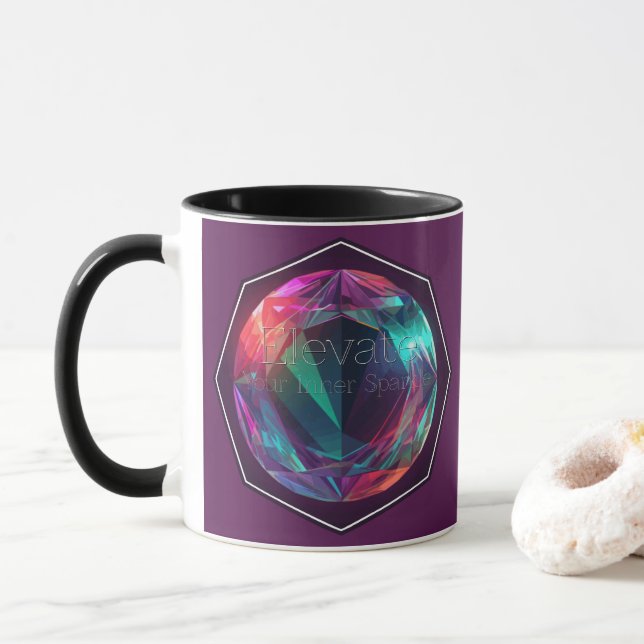 Elevate Your Inner Sparkle Mug (With Donut)