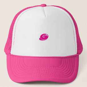 Elevate your look with this custom "C" text-Cap Trucker Hat