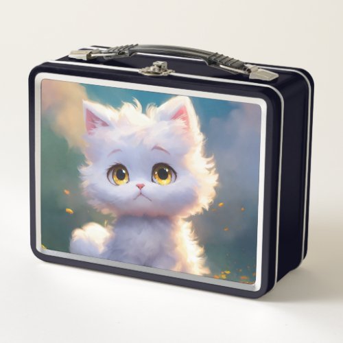 Elevate Your Lunchtime Stylish Printed Metal Lunch Box