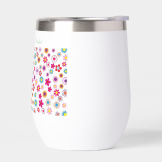 Elevate your mindset thermal wine tumbler