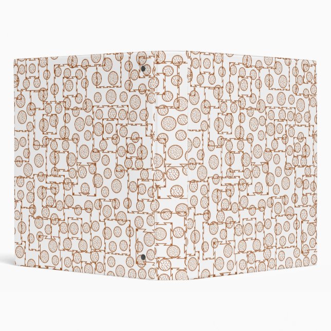 Elevate Your Organization Game with Custom Crafted 3 Ring Binder (Background)