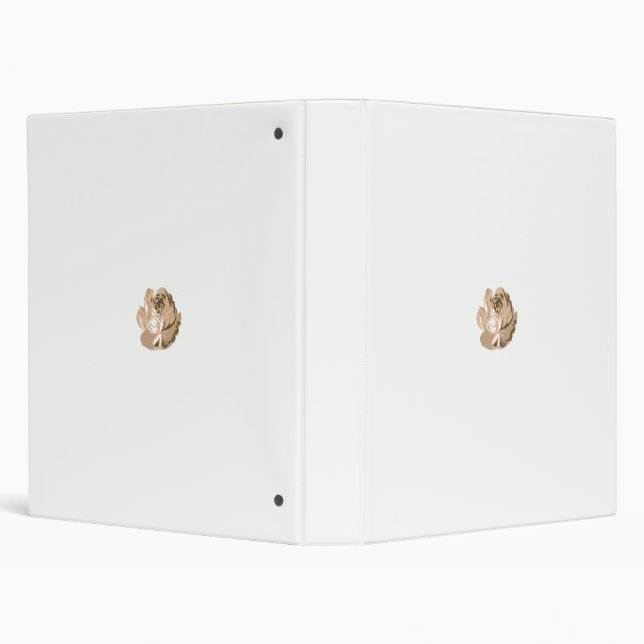 Elevate Your Organization Game with Custom Crafted 3 Ring Binder (Background)