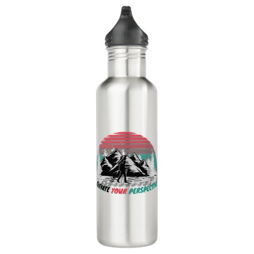 ELEVATE YOUR PERSPECTIVE STAINLESS STEEL WATER BOTTLE