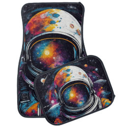 Elevate Your Ride to the Stars: Cosmic Voyager Car Floor Mat