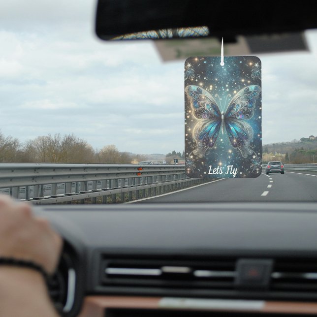 Elevate Your Ride's Freshness: Fly with Butterfly Air Freshener (Creator Uploaded)
