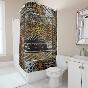 “Elevate Your Space with Afrocentric Flair” Shower Curtain