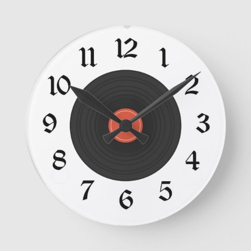 Elevate Your Space with Music Round Clock