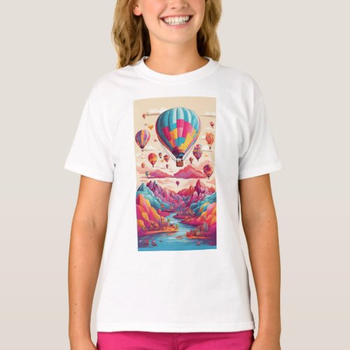 Elevate Your  Style  Hot Air Balloon Festival  T_Shirt