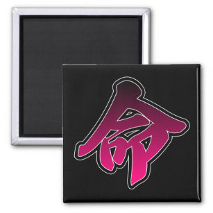 Elevate Your Style: Kanji Calligraphy Life Magnet
