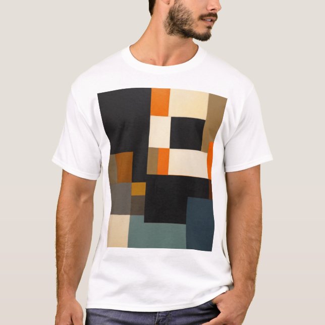 Elevate Your Style with Abstract Minimalist T-Shir T-Shirt (Front)