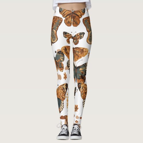 Elevate Your Style with Butterfly_Inspired Leggin Leggings