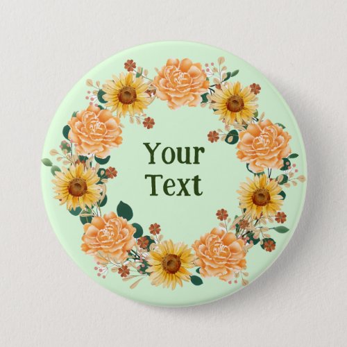 Elevate Your Style with Floral Wreath Lapel Accent Button