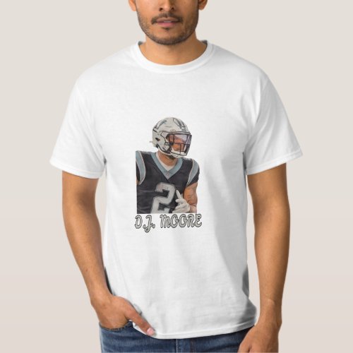 Elevate Your Style with Our Exclusive DJ Moore  T_Shirt