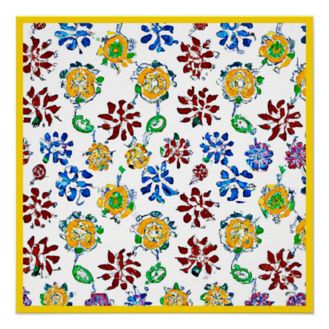 Elevate Your Style with Our Stylish Patterns Poster (Front)