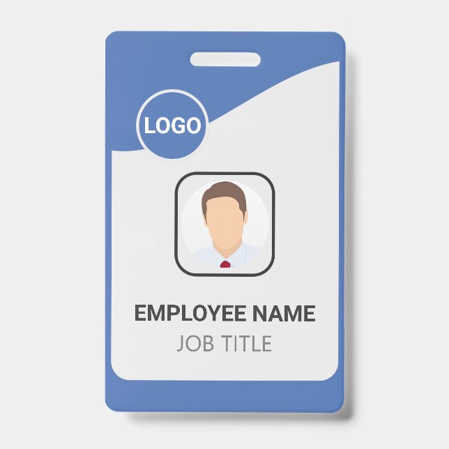 Elevate Your Team's Identity with Custom Employee  Badge (Front)