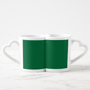 Elevate your Web Design with a Green Background Coffee Mug Set
