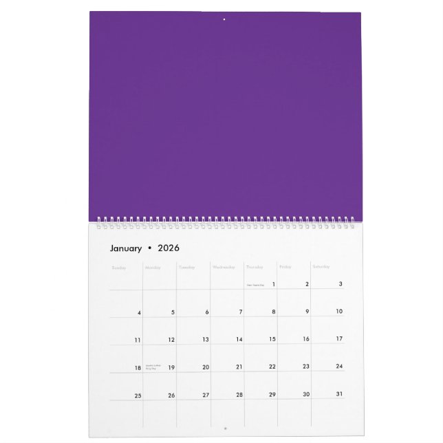 Elevate Your Website Design with a Stunning Purple Calendar (Jan 2026)