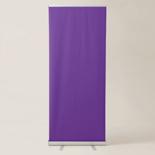 Elevate Your Website Design with a Stunning Purple Retractable Banner
