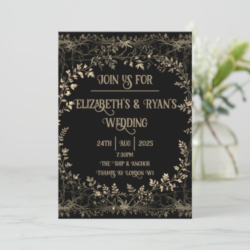 Elevate your wedding with our exquisite  invitation