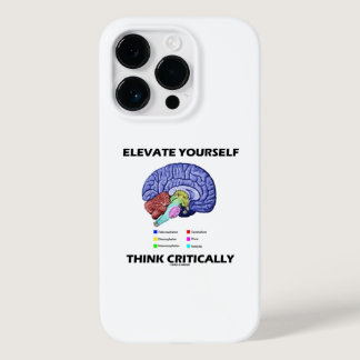 Elevate Yourself Think Critically Brainy Advice Case-Mate iPhone 14 Pro Case