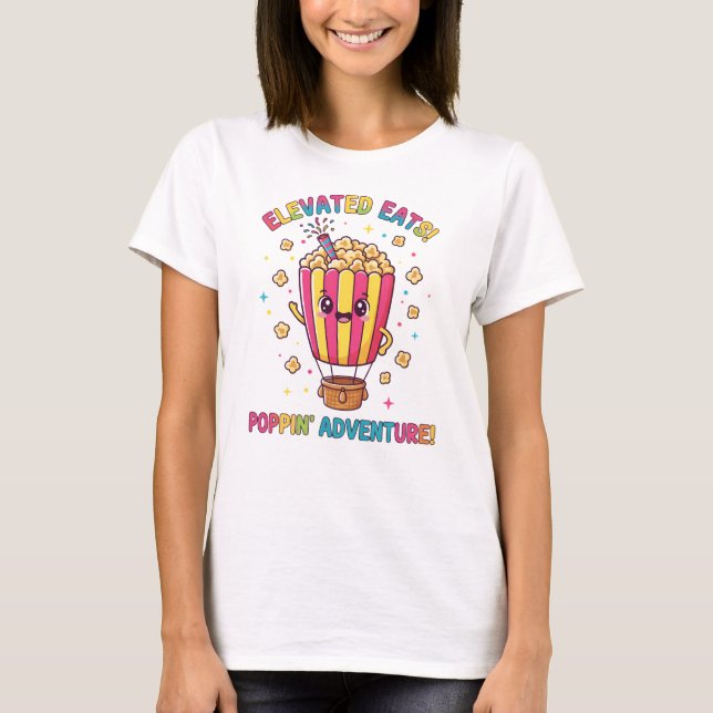 Elevated Eats – Popcorn Fantasy T-Shirt (Front)