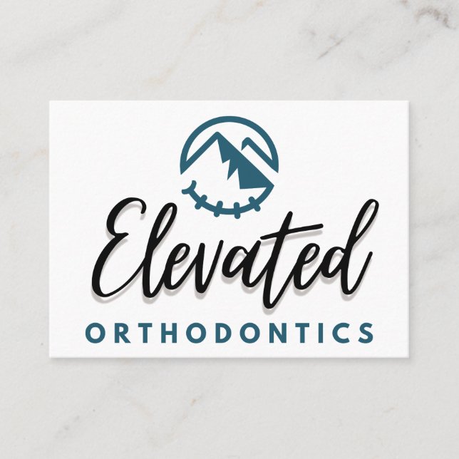 Elevated Orthodontics Referral Card (Front)