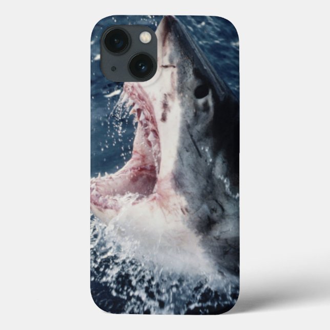 Elevated Shark mouth open Case-Mate iPhone Case (Back)