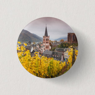 Elevated Town View   Germany Button