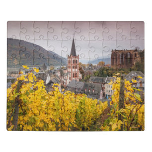Elevated Town View Germany Jigsaw Puzzle