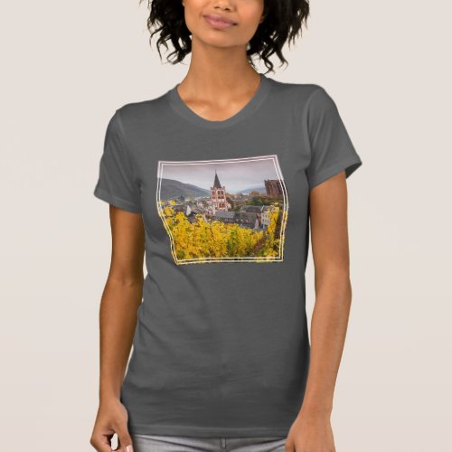 Elevated Town View  Germany T_Shirt