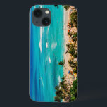 Elevated View Of Waikiki Beach Scene, Honolulu 2 iPhone 13 Case<br><div class="desc">Gallo Images / DanitaDelimont.com USA,  North America,  Hawaii</div>