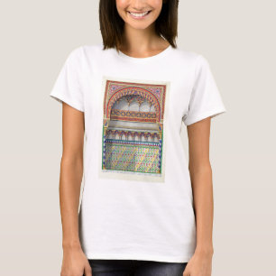 Elevation of an alcove in the Pateo del Agua, Alha T-Shirt