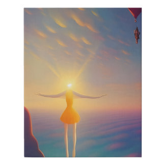 Elevation of Spirit Faux Canvas Print